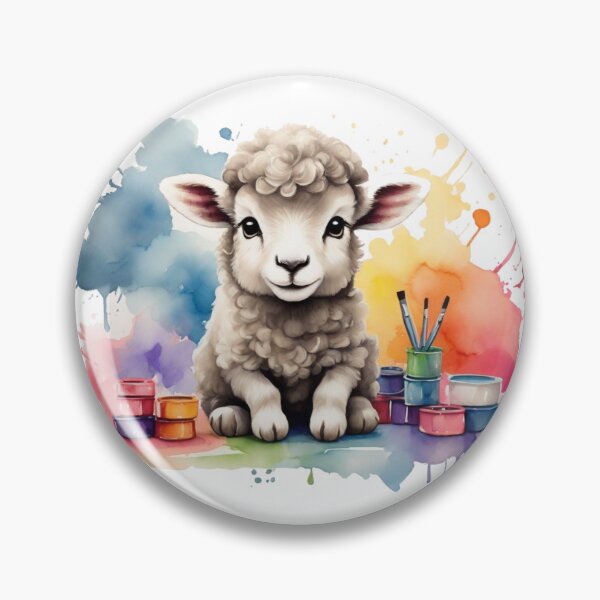 Item preview, Sheep Artist designed and sold by Pawsandco.
