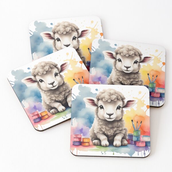 Item preview, Sheep Artist designed and sold by Pawsandco.