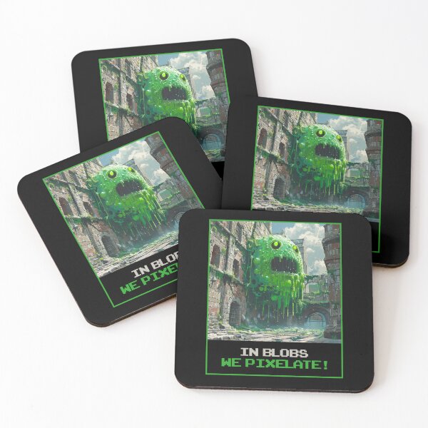 Item preview, In Blobs We Pixelate! designed and sold by MagicAxe.