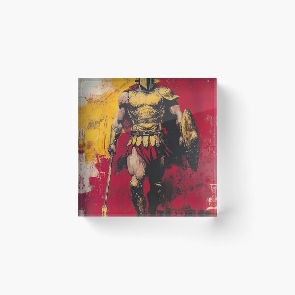 Item preview, Theras, The Spartan Warrior designed and sold by AM FineArtPrints.