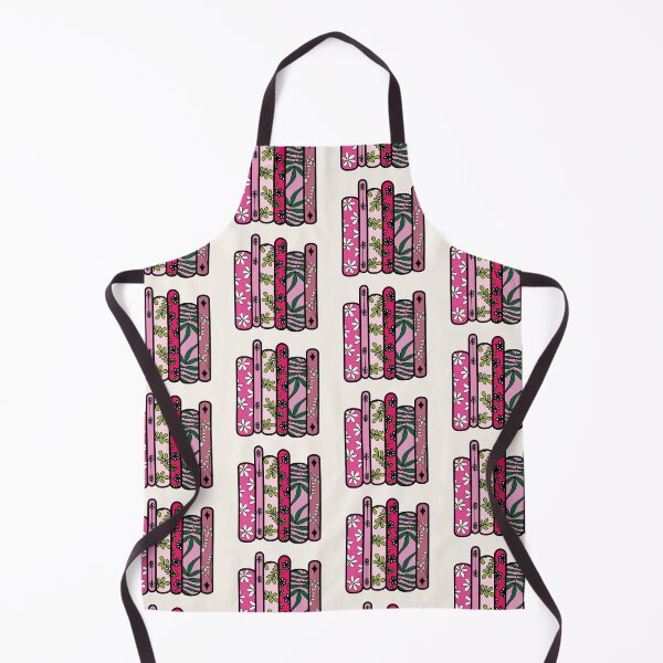 Item preview, Books with Floral, Leaf, and Daisy Spine Patterns - Pink designed and sold by MrsCreative1.