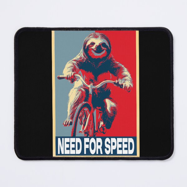 Item preview, Sloth Riding a Bicycle Funny Cycling HOPE designed and sold by TrueArtsStore.