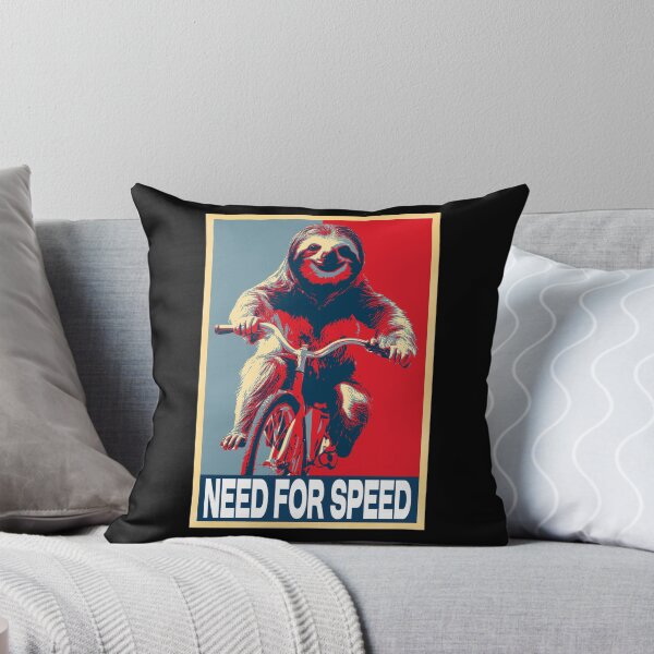 Item preview, Sloth Riding a Bicycle Funny Cycling HOPE designed and sold by TrueArtsStore.