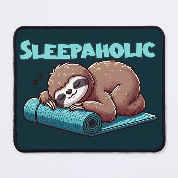 Item preview, Sleepaholic - Sleep lovers designed and sold by Kira's Hub.