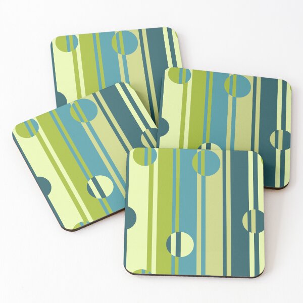 Item preview, Beautiful green, colorful stripes. Colorful modern abstraction pattern. designed and sold by mikistudio.