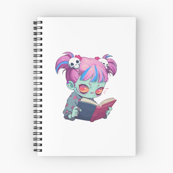 Item preview, Cute Bookish Zombie Girl designed and sold by RetroPrints.