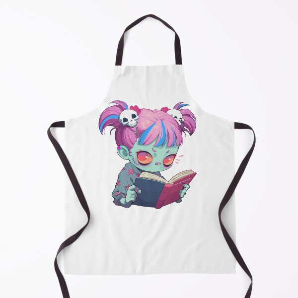 Item preview, Cute Bookish Zombie Girl designed and sold by RetroPrints.