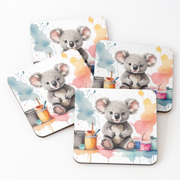 Item preview, Koala Artist designed and sold by Pawsandco.