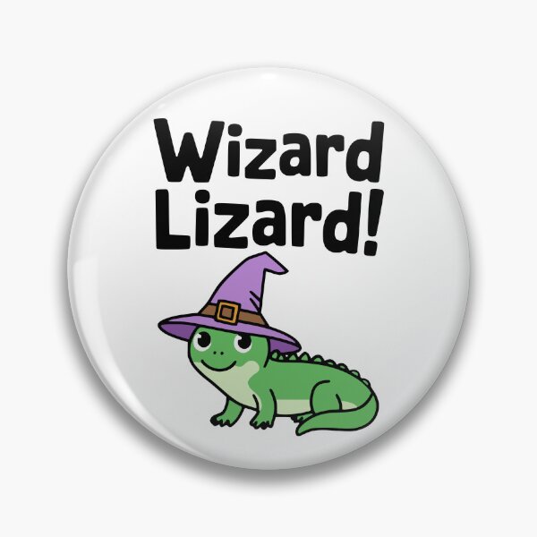 Item preview, Wizard Lizard! Cute Lizard Puns designed and sold by PMCreative.