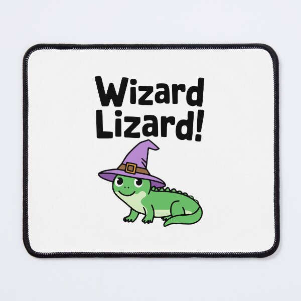 Item preview, Wizard Lizard! Cute Lizard Puns designed and sold by PMCreative.