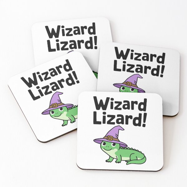 Item preview, Wizard Lizard! Cute Lizard Puns designed and sold by PMCreative.