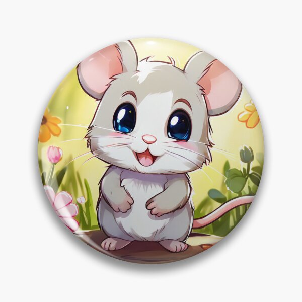 Item preview, Cute mouse in the garden designed and sold by GasconyPassion.
