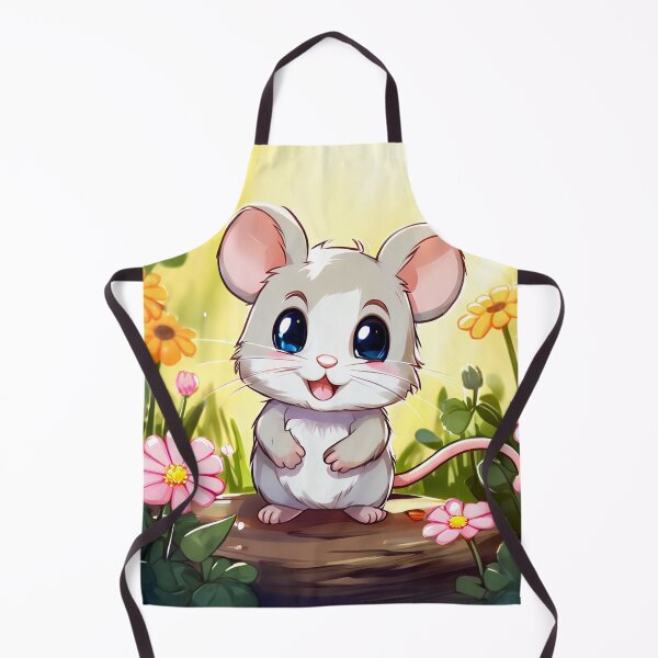 Item preview, Cute mouse in the garden designed and sold by GasconyPassion.