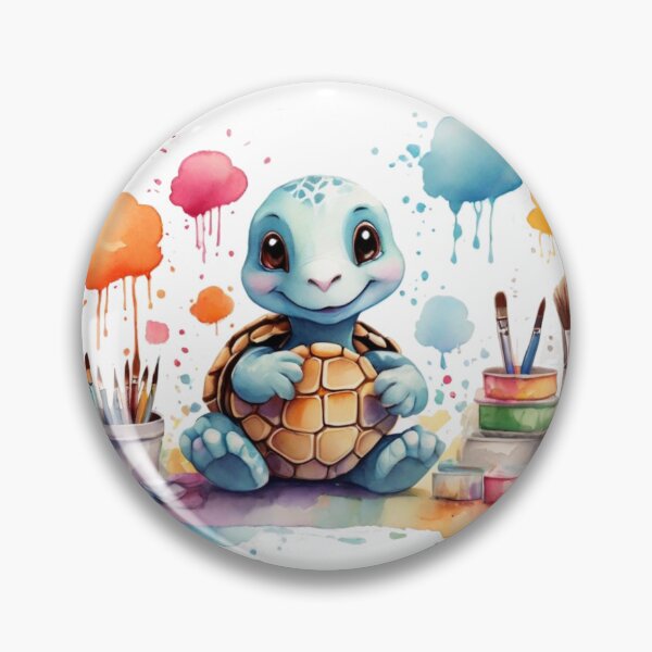 Item preview, Turtle Artist designed and sold by Pawsandco.