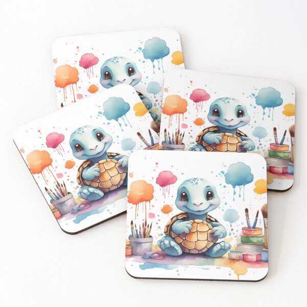 Item preview, Turtle Artist designed and sold by Pawsandco.