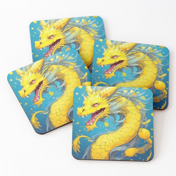 Item preview, Cute yellow dragon designed and sold by BAR DEC.