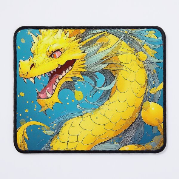 Item preview, Cute yellow dragon designed and sold by BAR DEC.