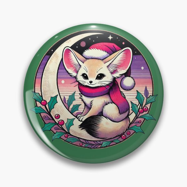 Item preview, Fennec Fox Christmas designed and sold by FrictionMaxxing.