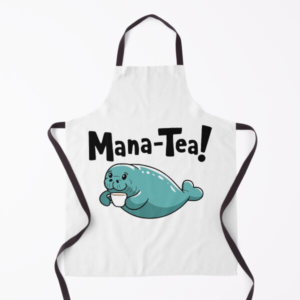 Item preview, Mana Tea. Cute Manatee Pun designed and sold by PMCreative.