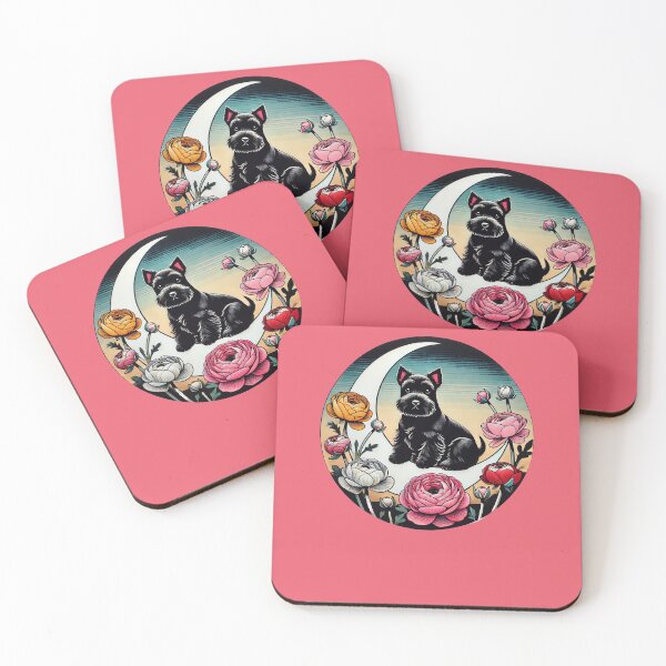 Item preview, Black Scottish Terrier designed and sold by FrictionMaxxing.