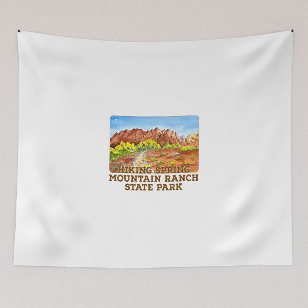 Item preview, Hiking Springs Mountain Ranch State Park, Nevada designed and sold by MMc Buck.