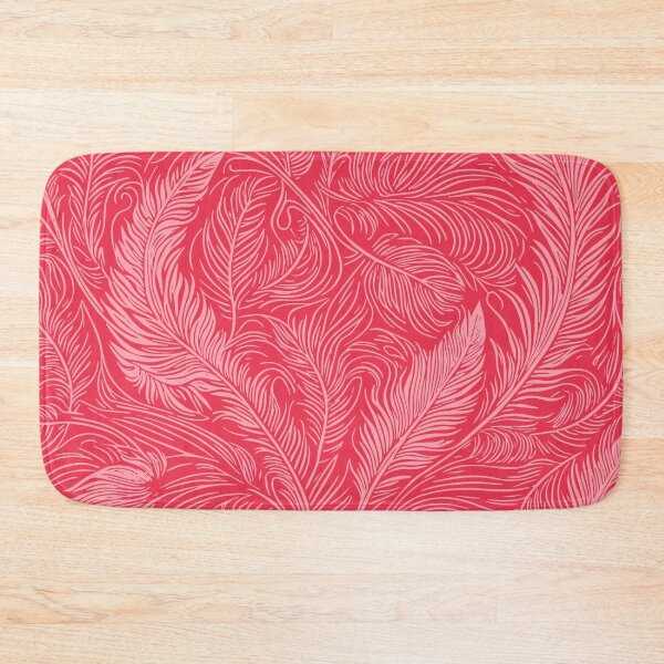 Item preview, Abstract Feather Pattern Red & Pink designed and sold by tonymagnerart.