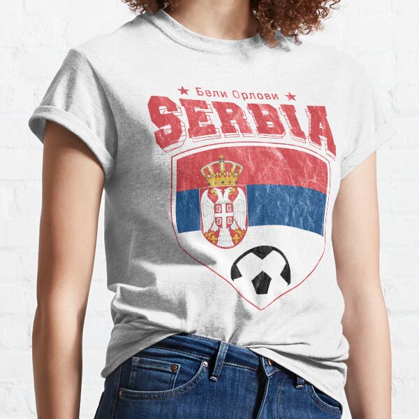 Serbia Soccer Retro Srbija Football Jersey Shirt