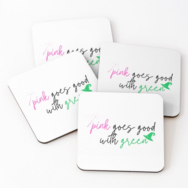 Item preview, Wicked Sticker PINK goes good with GREEN designed and sold by cici-at-theatre.