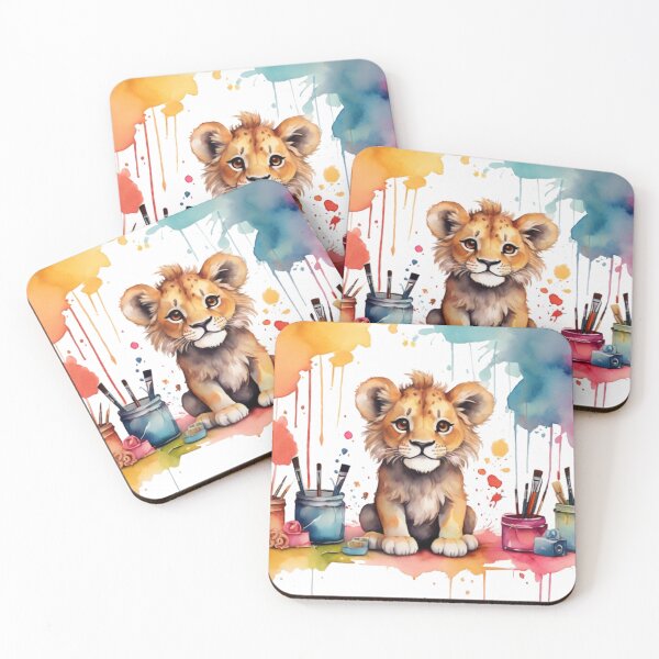 Item preview, Lioness Artist designed and sold by Pawsandco.