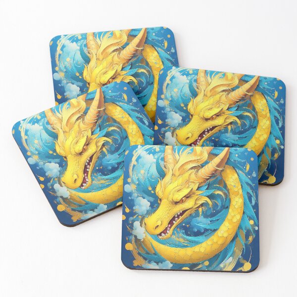Item preview, Yellow dragon. designed and sold by BAR DEC.