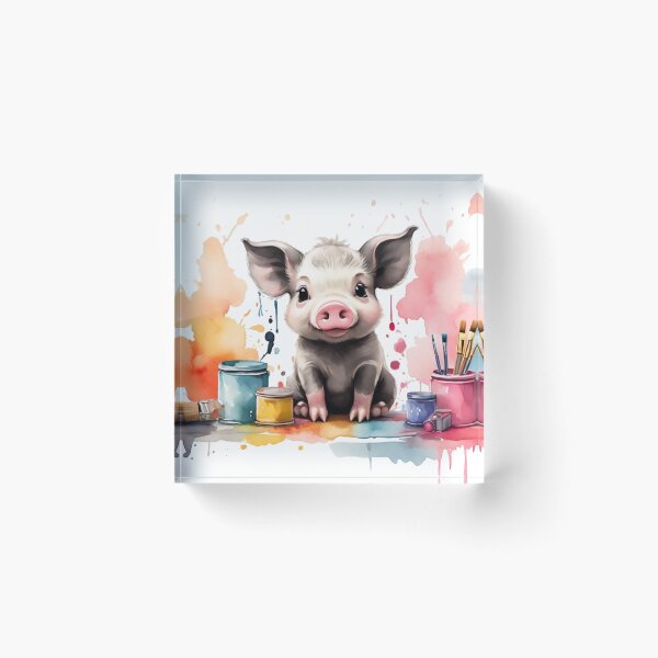 Item preview, Pig Artist designed and sold by Pawsandco.