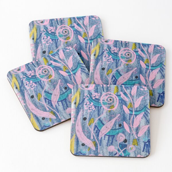 Item preview, Pale pink flower profusion designed and sold by ArtbyColleen.