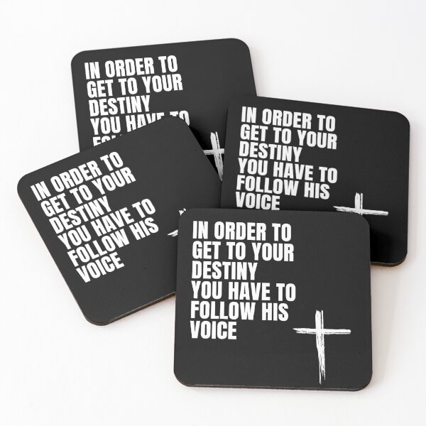 Item preview, In order to get your own destiny, you have to follow his voice designed and sold by BlackRockAL001.