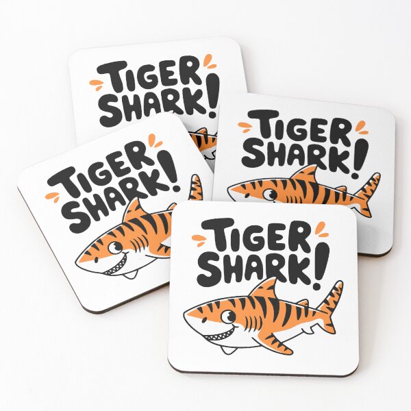 Item preview, Tiger Shark. Cute TigerShark Cartoon designed and sold by PMCreative.