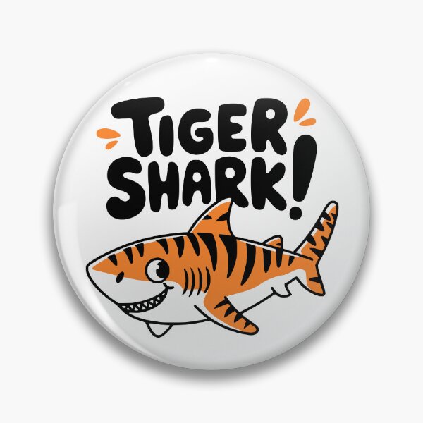 Item preview, Tiger Shark. Cute TigerShark Cartoon designed and sold by PMCreative.
