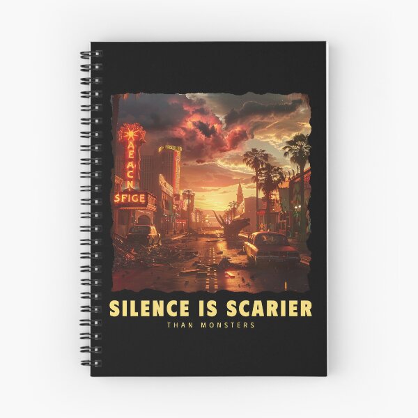 Item preview, Silence is Scarier designed and sold by PB-Sandwich.