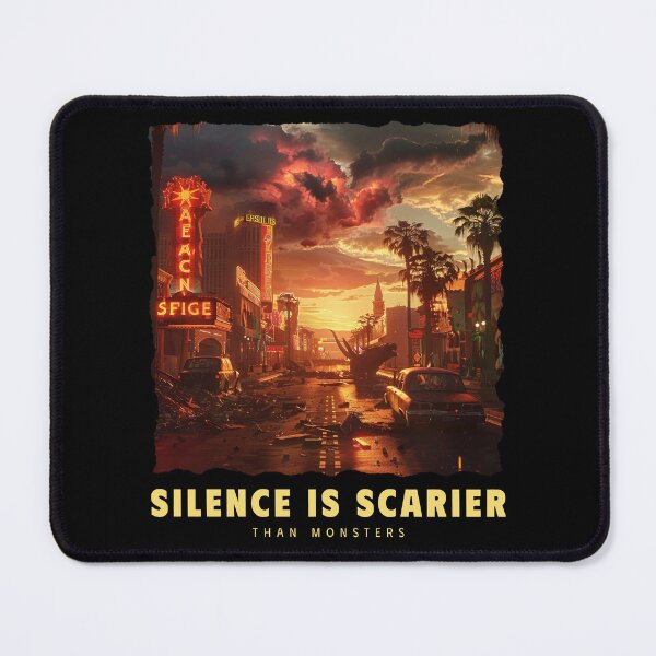 Item preview, Silence is Scarier designed and sold by PB-Sandwich.