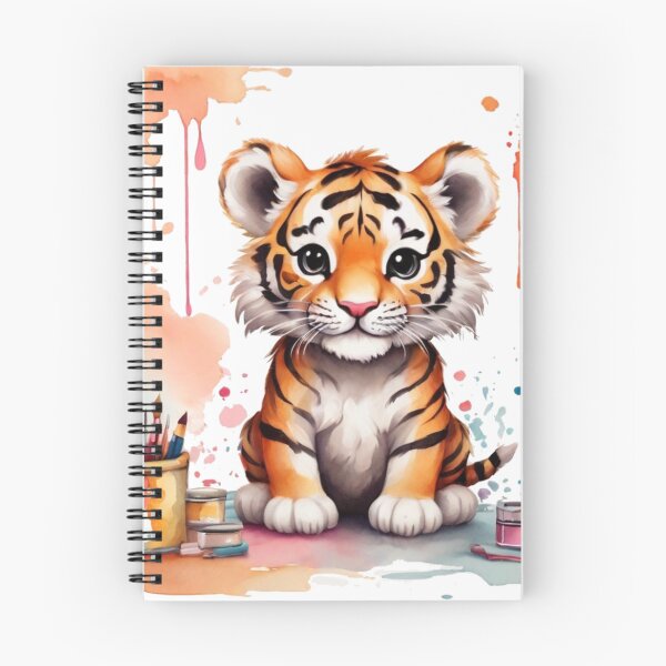 Item preview, Tiger Artist designed and sold by Pawsandco.