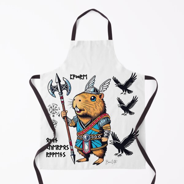 Item preview, OdinBara - The Allfather of Capybaras designed and sold by BonaVitaUW.