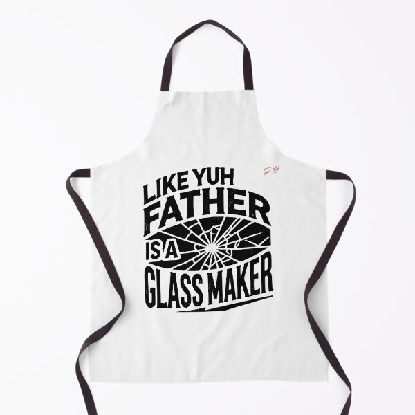 Item preview, Caribbean Trini Funny Quote Design, "Like Yuh Father Is A Glass Maker", Trini Proverbs, Bold Trinidadian Quote designed and sold by KaribbeanPosse.