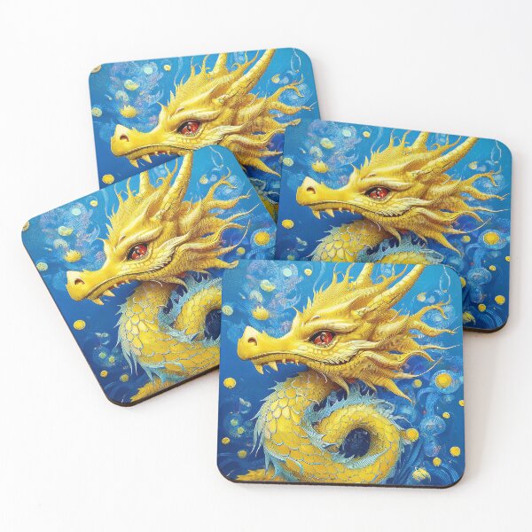 Item preview, Yellow dragon. designed and sold by BAR DEC.