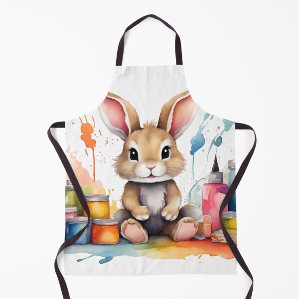 Item preview, Rabbit Artist designed and sold by Pawsandco.