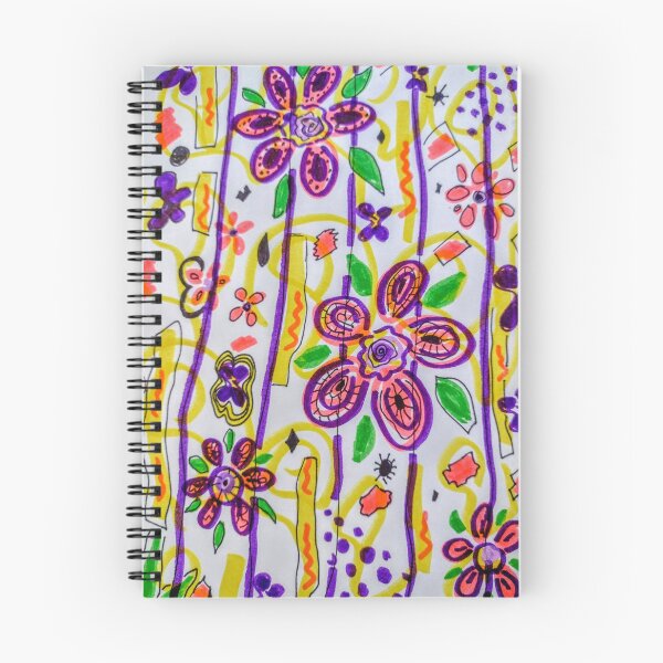Item preview, Stripes and flowers  designed and sold by ArtbyColleen.