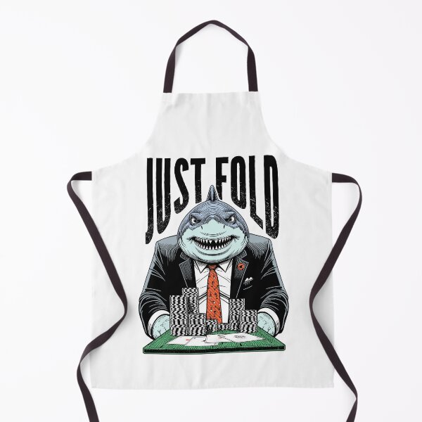 Item preview, Poker Card Shark Casino Gambler Funny Just Fold Four Aces designed and sold by GrandeDuc.