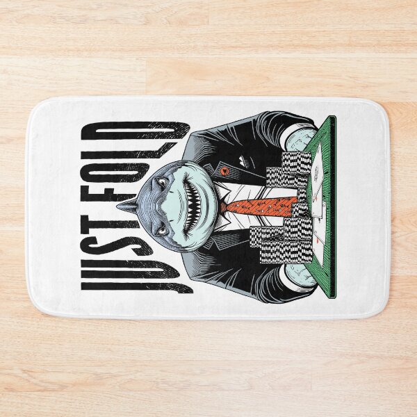 Item preview, Poker Card Shark Casino Gambler Funny Just Fold Four Aces designed and sold by GrandeDuc.