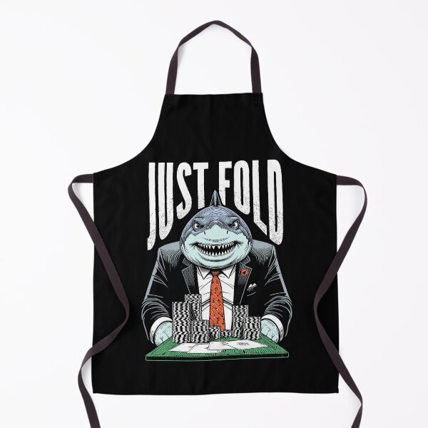 Item preview, Poker Card Shark Casino Gambler Funny Just Fold Four Aces designed and sold by GrandeDuc.