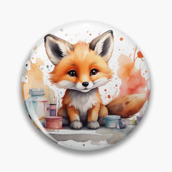 Item preview, Fox Artist designed and sold by Pawsandco.