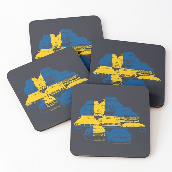 Item preview, Saab classic car selection Swedish flag designed and sold by soitwouldseem.