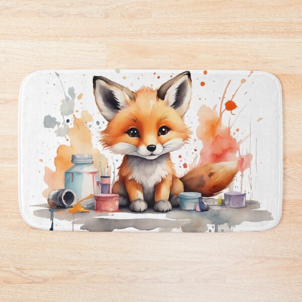 Item preview, Fox Artist designed and sold by Pawsandco.