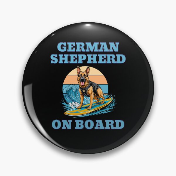 Item preview, German Shepherd on board designed and sold by BritishDelights.
